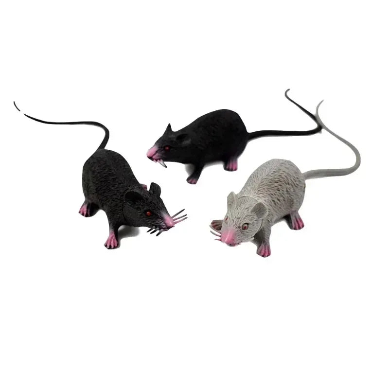 Mouse In Simulazione Realistica In PVC Leggero Per Scherzi Notturni E Trucchi Da Gioco