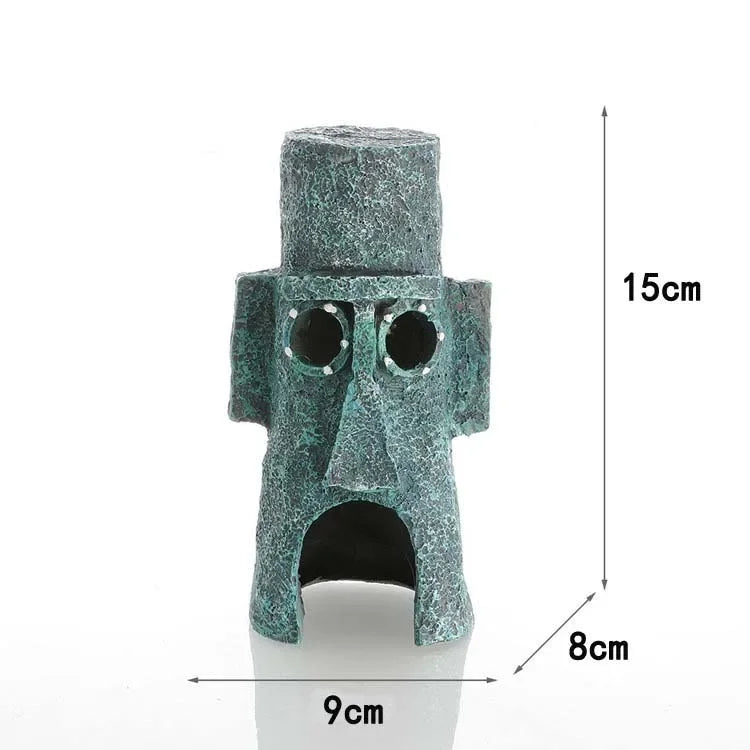 Set di Action Figure di Spongebob, Mini Bambole Cartoon, Decorazioni per Acquario, Accessori per Paesaggistica, Regali di Compleanno