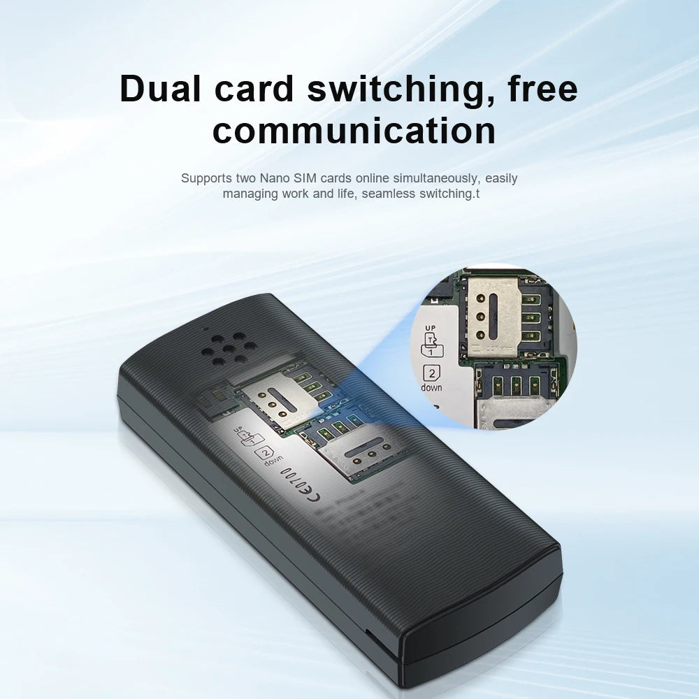 Servo BM150 Telefono Cellulare Mini Due Sim Registrazione Automatica Chiamate Blocco Lista Nera