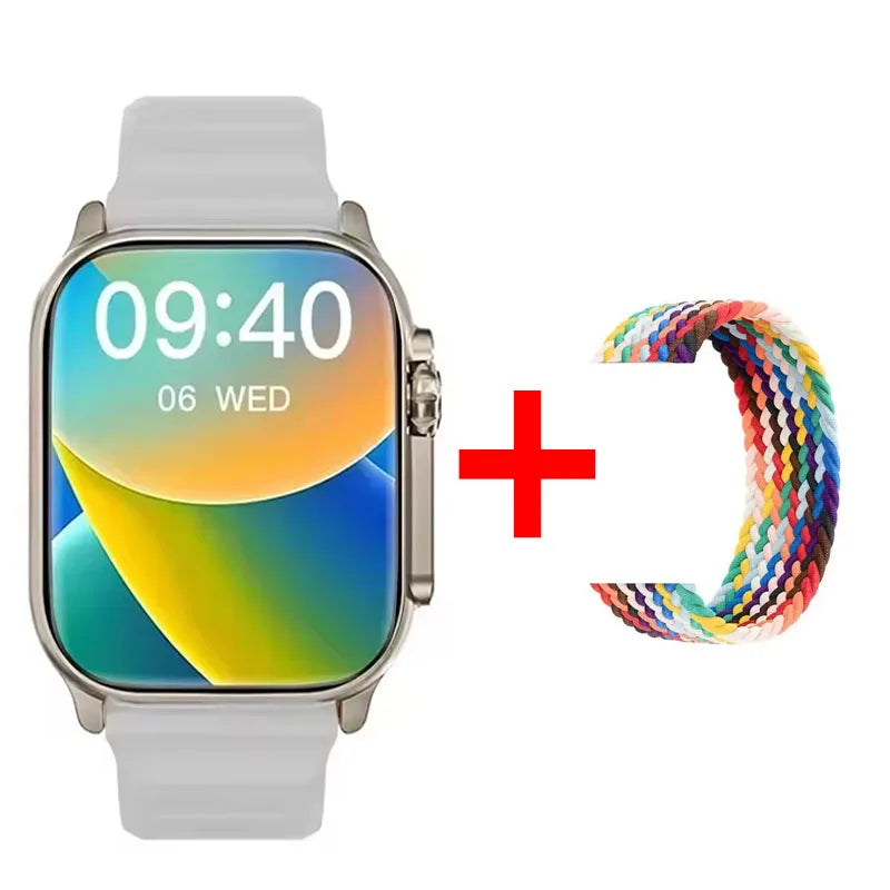 Nuovo Smartwatch 2026 Watch 10 Ultra 49mm con NFC, GPS, Chiamate Bluetooth, Musica BT, Giochi e Ricarica Wireless per Uomo e Donna