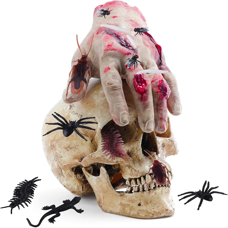 Insetti Finti Ragno Millepiedi Scorpione Plastica Bambini