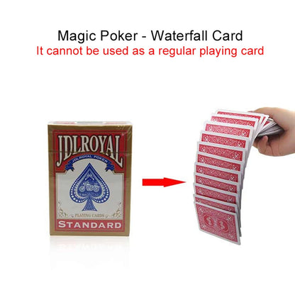 Strumento Magico Elettrico Per Mago Da Poker Con Carte Cascata Trucchi Automatici E Prestazioni Magiche