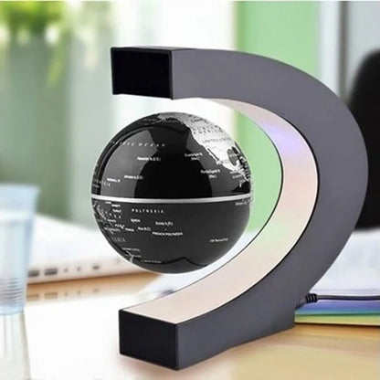 Globo a Levitazione Magnetica con Mappa del Mondo Led Sfera Decorativa per Casa Regalo di Compleanno