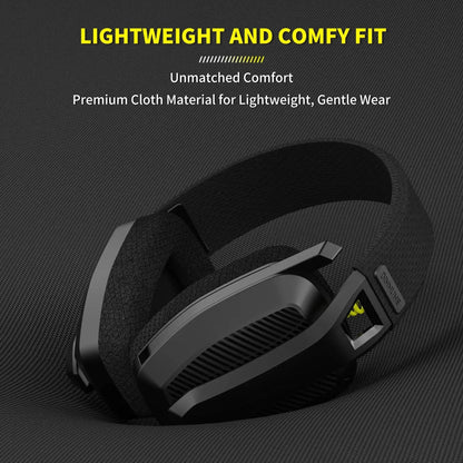 Cuffie Da Gioco Wireless 2,4 GHz Con Microfono ANC Per PS5 PS4 PC Mac Suono Chiaro E Connessione Stabile