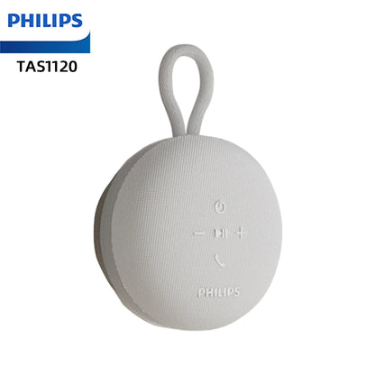 Philips TAS1120 Altoparlante Bluetooth da 800 mAh, cassa audio impermeabile per interni ed esterni con ventosa e cordino, altoparlante portatile per esterni