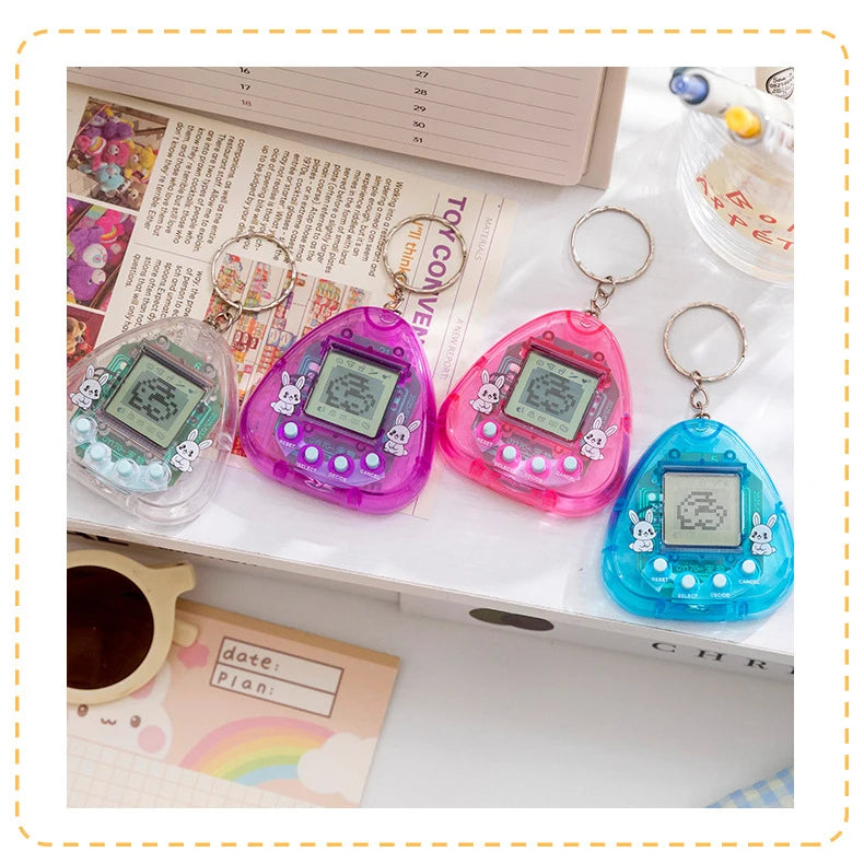 1PC Animali Elettronici Trasparenti Nostalgici 168 Animali Domestici In Uno Virtuale Cyber Digitale Nostalgico Giocattoli Divertenti Pixel Gioco Divertente