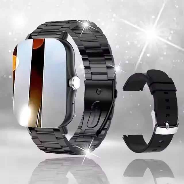 Smartwatch Colore 1,44 Pollici Con Chiamate Bluetooth E Monitoraggio Ossigeno Nel Sangue E Pressione Per Uomo E Donna
