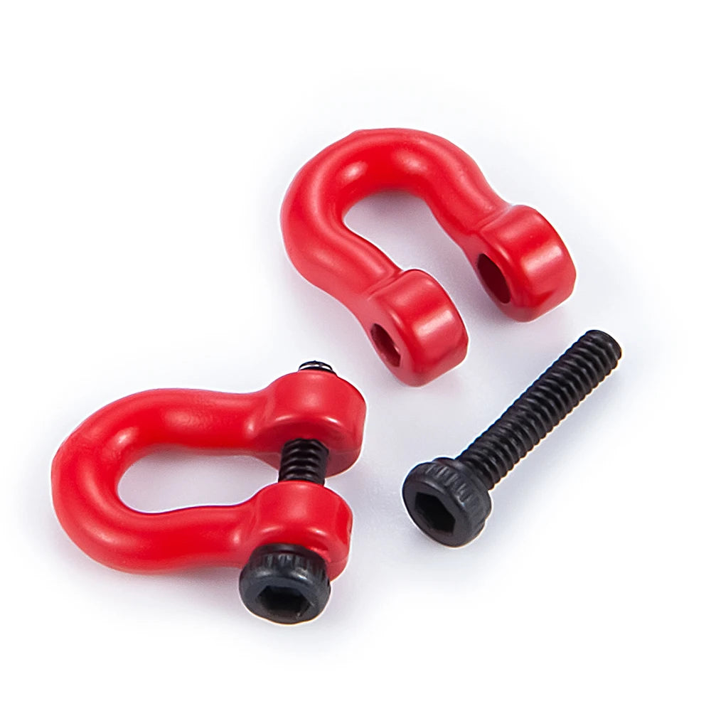 Decorazione Auto RC Mini Jack Stand Con Gancio Rimorchio E Rete Per Bagagli 1 18 E 1 24 Scale