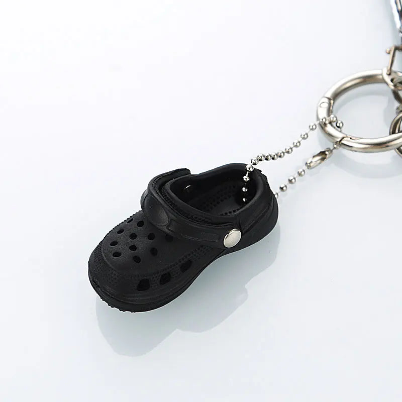 Portachiavi A Forma Di Scarpe 3D In PVC Per Zoccoli E Sandali Decorazione Per Borsa Spiaggia Unisex