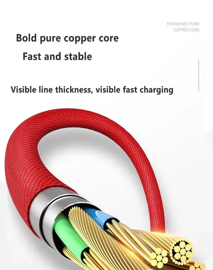 Cavo Di Ricarica Rapido A 90 Gradi Per iPhone 14 13 12 11 X XR 8 7 6s Plus Lightning USB Dati Treccia Durata
