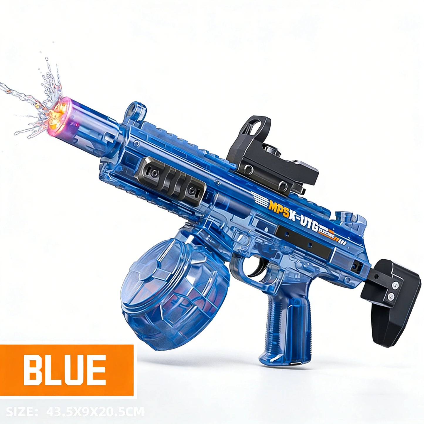 Pistola Ad Acqua Elettrica Con Sensore Automatico E Luci Giocattolo Estivo Per Bambini Sulla Spiaggia