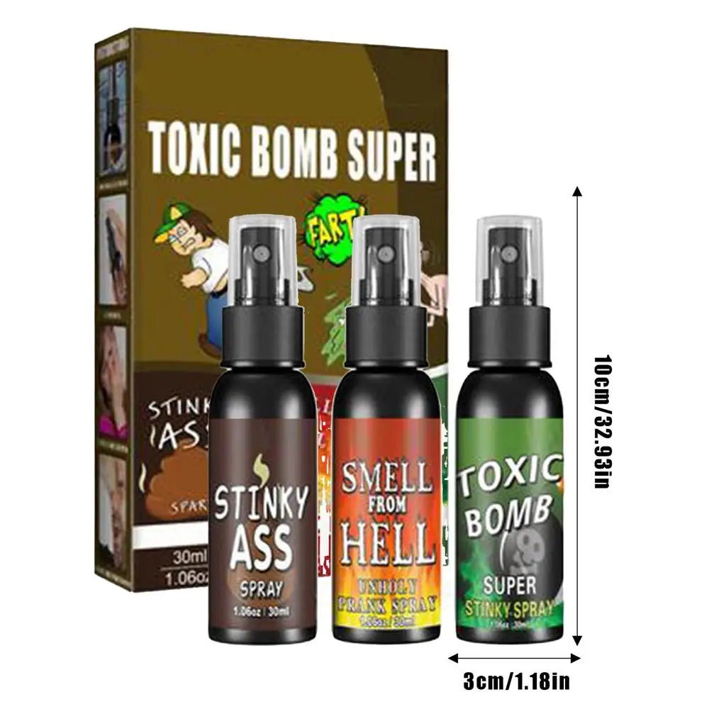 Spray Puzzoloso Per Scherzi Esilaranti Odore Non Tossico Regalo Per Adulti E Bambini