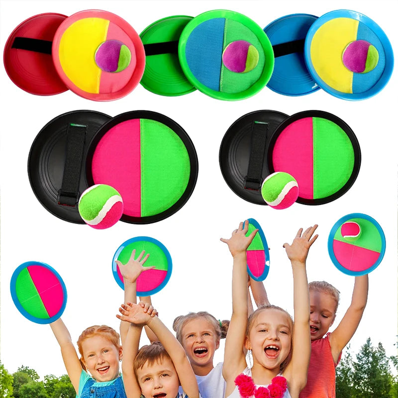 Palline Appiccicose Per Lancio E Prensione, Gioco Da Spiaggia Multigiocatore, Interazione Genitore-Figlio 6-12