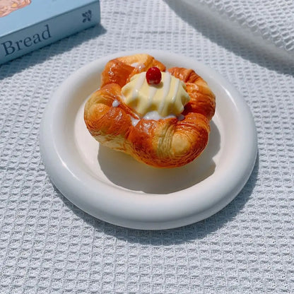 Giocattolo Antistress A Forma Di Ciambella Pane Tostato Simulazione Alimentare Maniabile