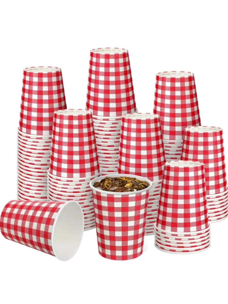 30 Tazze Da Caffè Monouso Da 8 Oz A Doppia Parete In Cartone Ondulato Con Coperchio