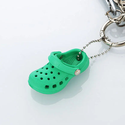 Portachiavi A Forma Di Scarpe 3D In PVC Per Zoccoli E Sandali Decorazione Per Borsa Spiaggia Unisex