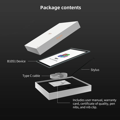 Bigme B1051C Pro Lettore Ebook A Colori E Ink Da 10,3 Pollici Android 14 Dimensity 1080 8GB RAM 256GB ROM