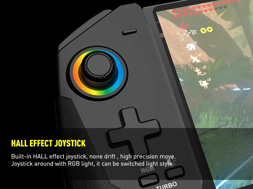 Controller di Gioco Cablato STORM WYRM per Switch Pro e OLED con Joystick a Effetto Hall, Collezione di Schede di Gioco e Pulsanti Meccanici 7047