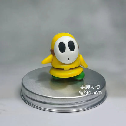 JAKKS Super Bros Personaggi d'azione Mario, Luigi, Peach - Simpatiche Bambole Anime Giocattolo per Bambini - Regalo
