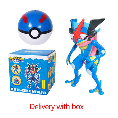 Pokemon Pokeball Figura Palla Pikachu Charizard Mewtwo Mew Eevee Gengar Lapras Blastoise Venusaur Gyarados Giocattolo Educativo Per Bambini