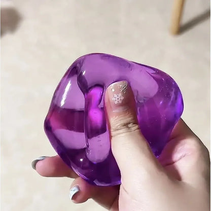 Squishy Antistress Cubetti di Ghiaccio a Rimbalzo Lento per Rilassamento Sensoriale Autismo ADHD Regalo Bomboniere