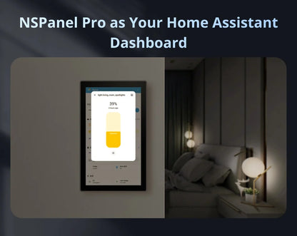 NSPanel Pro 120 Pannello Controllo Smart Home Monitoraggio Consumo Energetico Modulo Zigbee