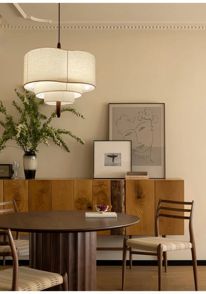 Lampada a Sospensione Medievale in Stile Nordico Romantico per Soggiorno e Studio