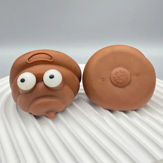 1-10PCS Giocattoli per ridurre lo stress Palline sparse Gadget per ridurre lo stress Palla appiccicosa Cacca Giocattoli peculici Giocattoli per ridurre lo stress