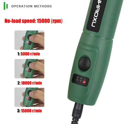 Mini Trapano Penna 100-240V Per Incisione Elettrico Regolabile Strumenti Dremel Compatibili