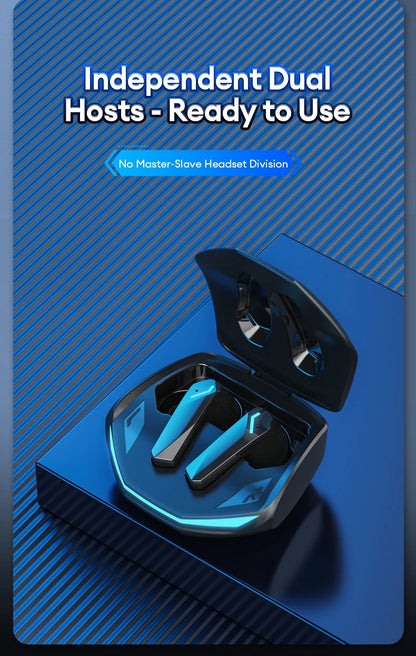 Lenovo GM2 Pro Auricolari Da Gioco Bluetooth 5.3 Con Cancellazione Attiva Del Rumore E Microfono