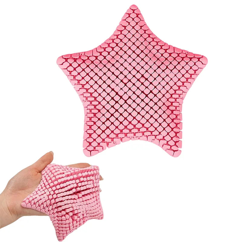 Giocattolo Antistress Stella Marina Articolata 3D Stampato Flessibile Con Giunti Decorazione Scrivania Marino
