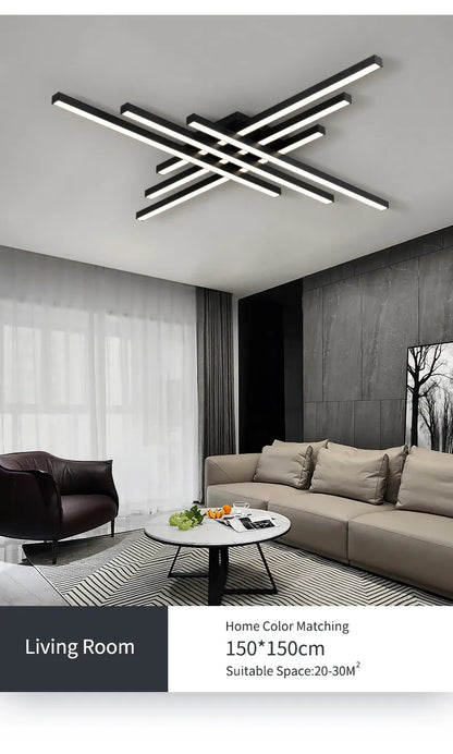 Plafoniera Moderna In Alluminio Spazzolato Per Soggiorno E Camera Da Letto Luce Diffusa Design Minimalista