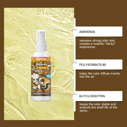 Spray Realistico Con Odore Di Cacca Per Scherzi E Feste Trucco Portatile E Sicuro
