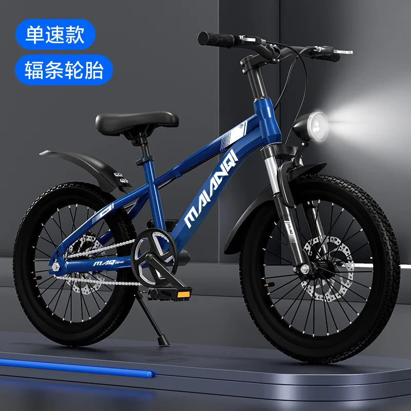 Bicicletta Per Bambini E Ragazzi Da Sei A Quindici Anni Con Cambio Di Velocità Ammortizzatori E Freni A Disco