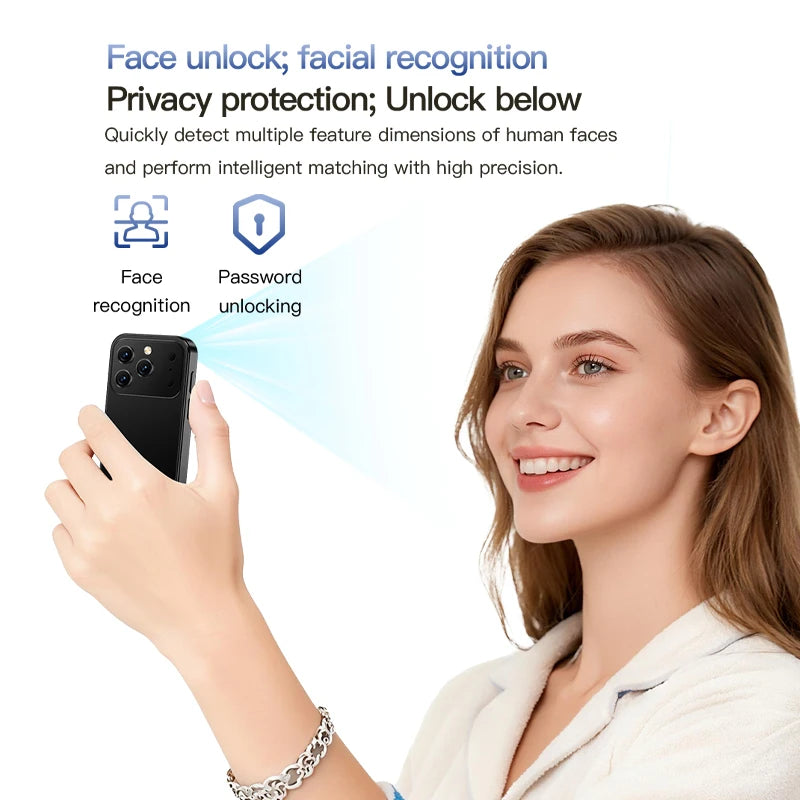 Soyes I17 Mini Smartphone 3.0 Pollici 2 Ram 16 Rom Dual Sim Doppia Fotocamera Android 9.0