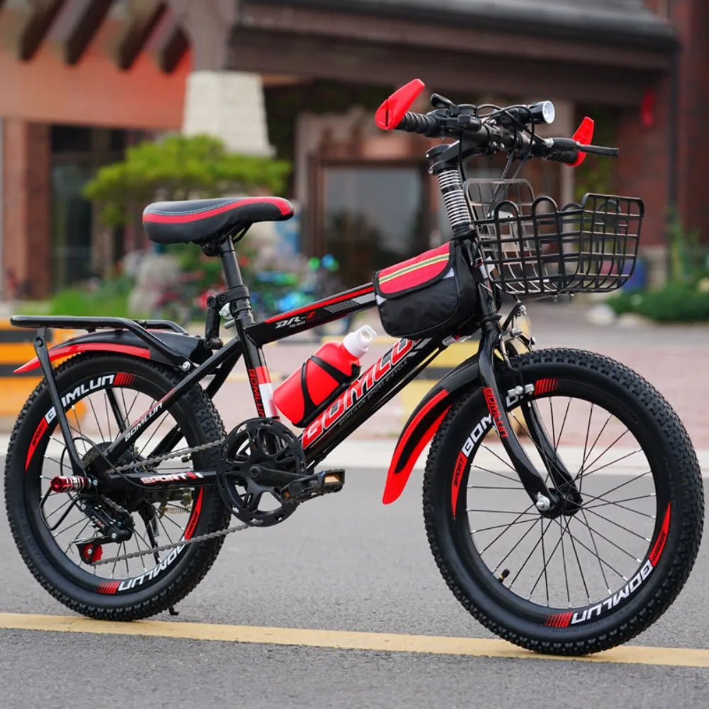 Bici Da Montagna Per Bambini 20 22 24 Pollici Con Cambio Variabile Età 7-10 Anni Leggera E Affidabile
