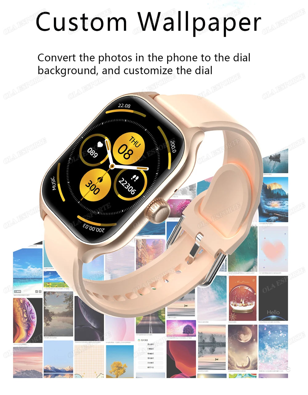 Nuovo orologio intelligente GPS militare da esterno da uomo impermeabile modalità sportiva multipla fitness chiamate Bluetooth HD Smartwatch braccialetto da donna per uomo