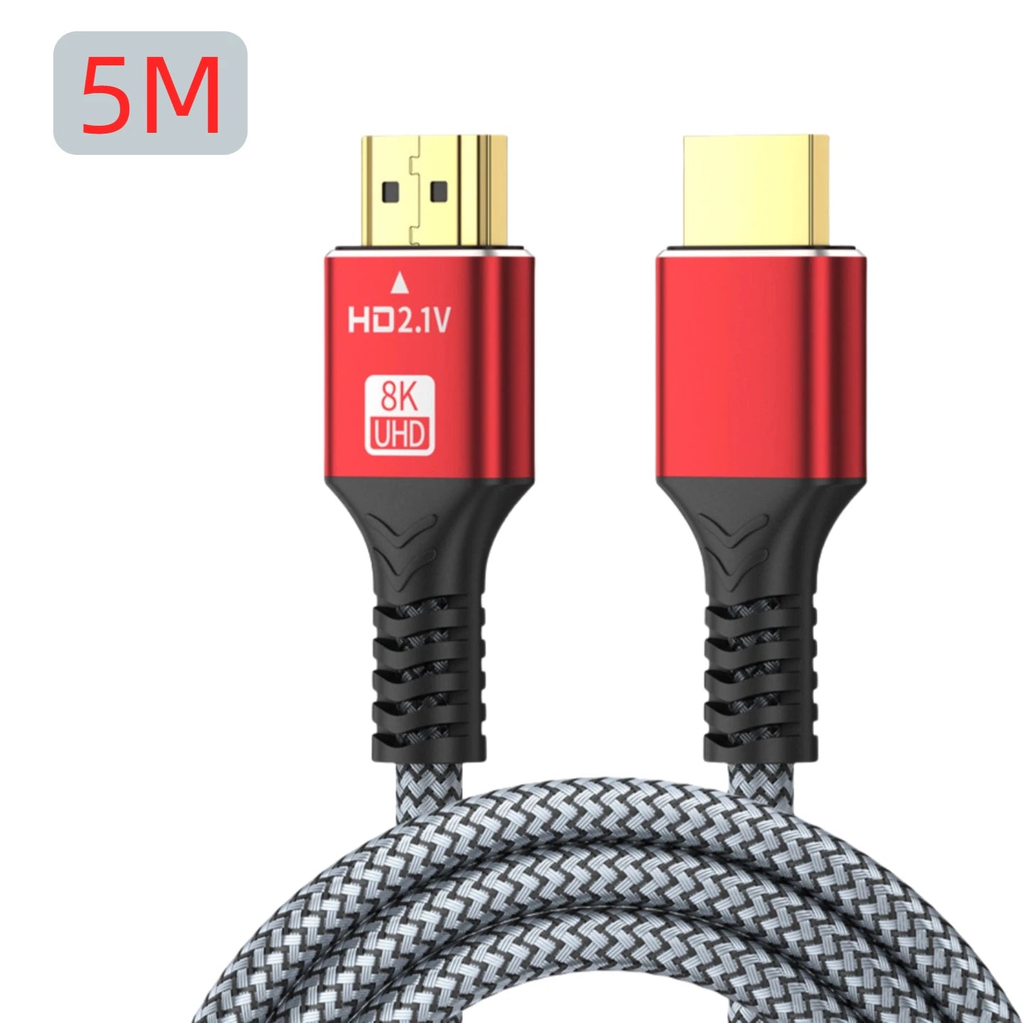 Uyellow 48Gbps Cavo compatibile HDMI 8K 60Hz 50cm 1m 2m 3m 5m Cavo 2.1 compatibile HDMI 4K 120Hz HDR Video con effetti 3D per PC HDTV