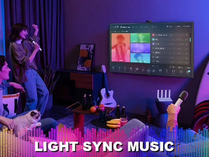 Plafoniera Led Dimmerabile con Controllo Remoto Rgb Bluetooth Tuya per Interni Alexa