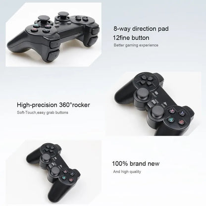 2 controller di gioco wireless 2.4G senza ritardo per PC, joystick USB per PC, Android TV, compatibili con GD10/M8/G5/G11 Pro GAME BOX