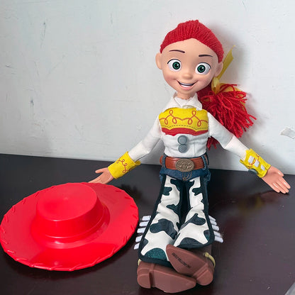 Toy Story 4 Talking Woody Jessie Action Figure Sing Soft Cute Anime Figure Decorazione Compleanno Modello Regalo Giocattoli