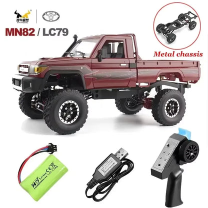 MN82S MN82 Toyota Rc 4x4 Rc CAR 2.4g 1/12 Full Scale Off-road telecomando RC Crawler CAR ragazzo telecomando auto giocattolo regalo