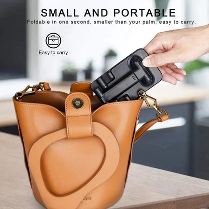 Supporto Da Tavolo Universale Per Smartphone E Tablet Regolabile In Plastica Leggera