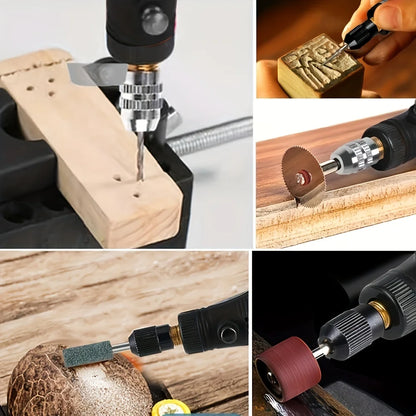 Kit Utensili Rotanti Usb Per Incisione Legno Gioielli Metallo Vetro Fai Da Te Precisione