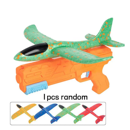 Aliante In Schiuma Per Bambini, Aereo Volante Da Lanciare All'Aperto, Gioco Da Esterni Sicuro