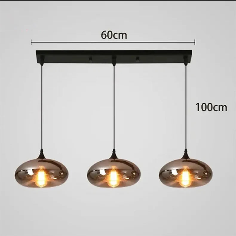 Lampada Sospensione Led Moderna In Acciaio Inossidabile Spazzolato per Soggiorno E Sala Da Pranzo