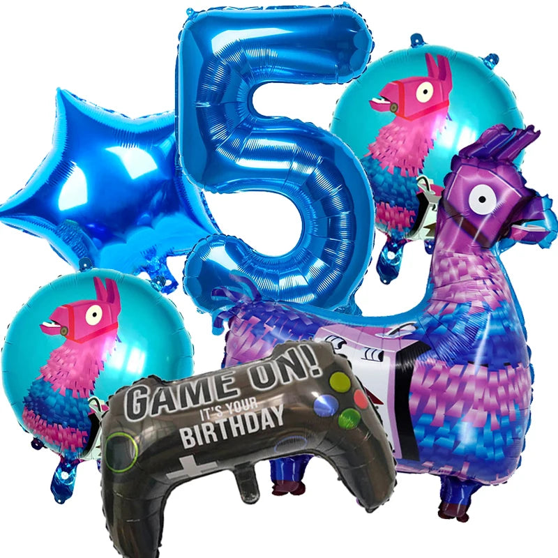 Decorazioni Festa Bambini Tema Alpaca Lama Cartoon Piatti e Tovaglie Set Per Feste