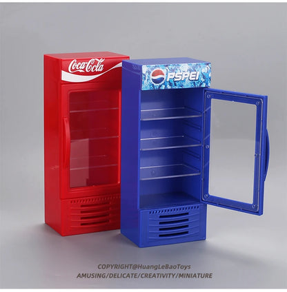 Frigorifero Decorativo Mini A Forma Di Cola Per Auto Radiocomandata 1/10 Modelli Axial SCX10 TRX4 Defender