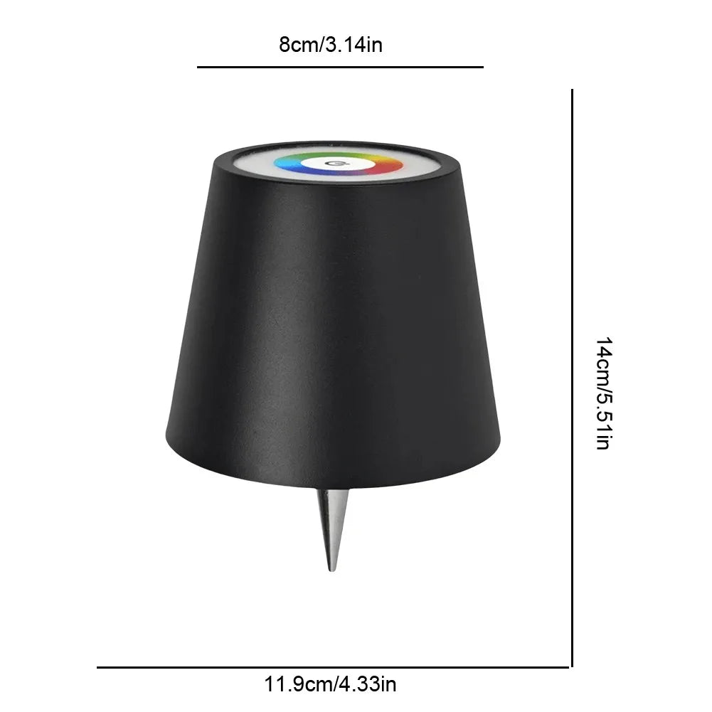Lampada Da Tavolo Senza Fili Per Bottiglie Di Vino Led Esterno Con Controllo Touch Ideale Per Ristoranti E Bar