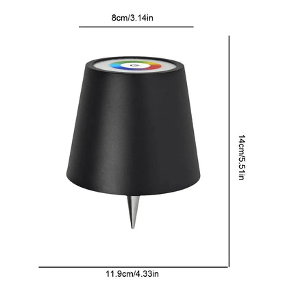 Lampada Da Tavolo Senza Fili Per Bottiglie Di Vino Led Esterno Con Controllo Touch Ideale Per Ristoranti E Bar